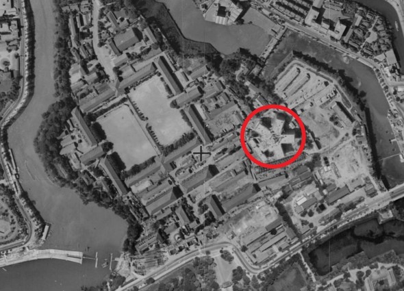 できたばかりの科学技術館の写真