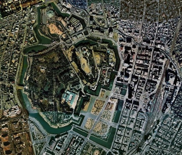  1974〜1978年の皇居・東京駅周辺の写真