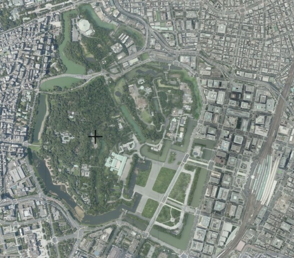  2019年の皇居・東京駅周辺の写真