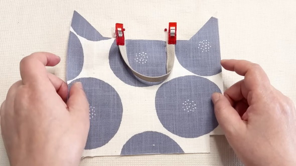 ミニポーチの作り方
