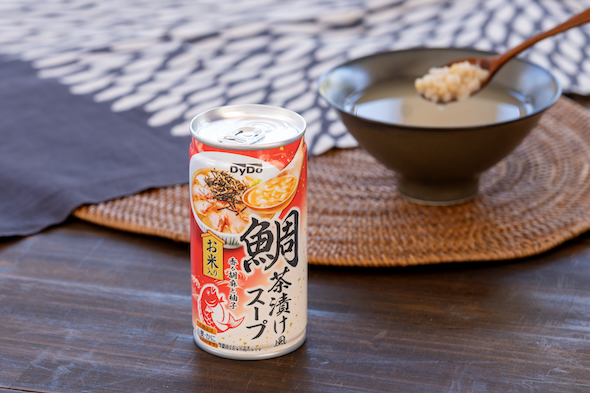 ダイドードリンコ「鯛茶漬け風スープ」