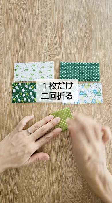 布コースター作り