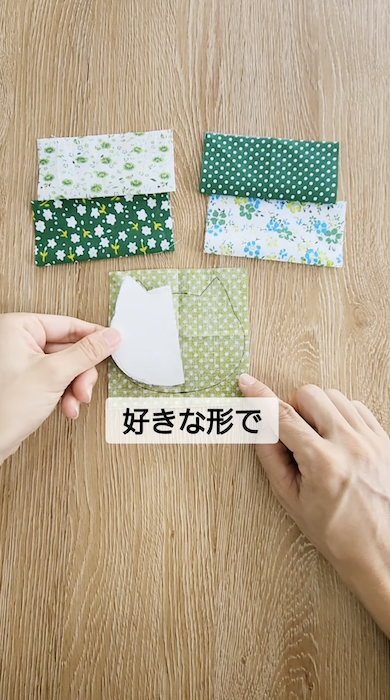 布コースター作り