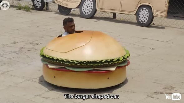 奇抜な車でギネス世界記録