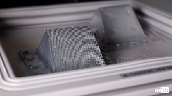 真空成形で型を作成