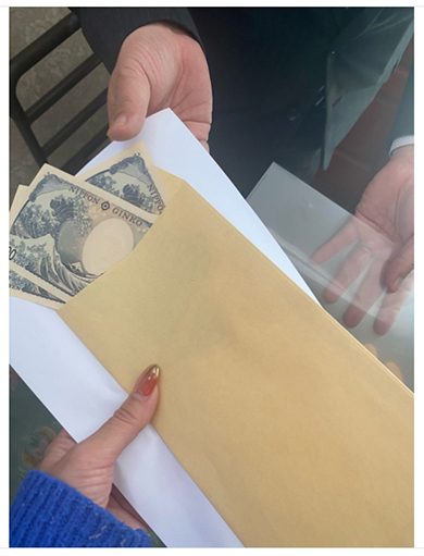 タクシートラブルに遭った北山みつき