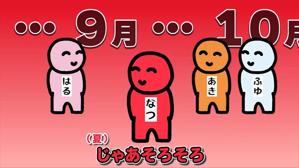 終わらない夏を表現したコント