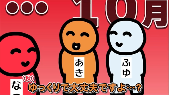 終わらない夏を表現したコント