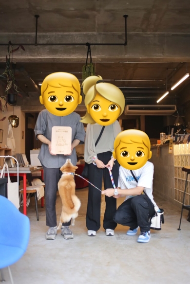 家族の記念写真