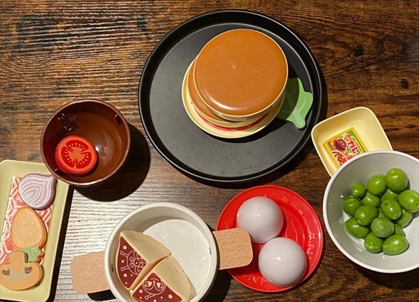 幼い娘が作ってくれた豪華な夜ごはん