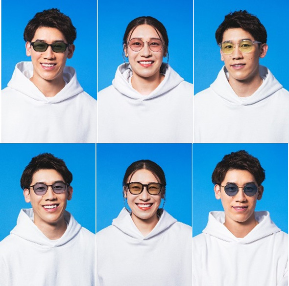 Zoff 石川祐希 石川真佑 バレー選手 兄妹 共演 テレビCM メガネ