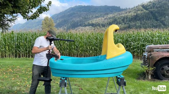 動力・機関部を取り付け