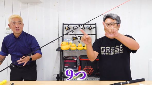 魔改造されたダイソーの釣り竿