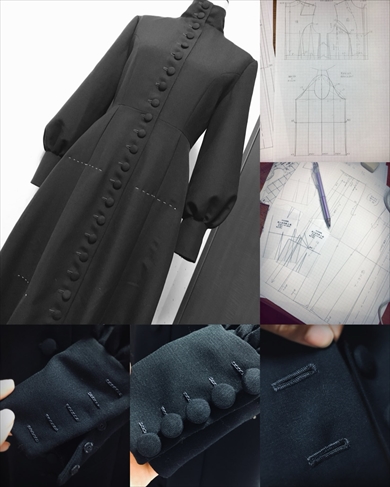 スネイプ先生の衣装レディースアレンジした卒制がすごい