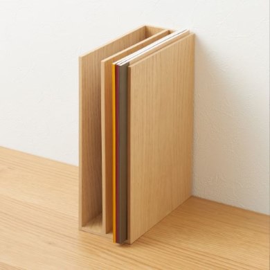 無印の木製収納スタンド