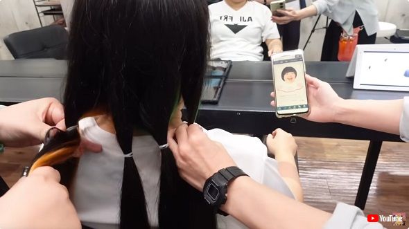 3年伸ばした髪をヘアドネーションする「おかずクラブ」のオカリナ