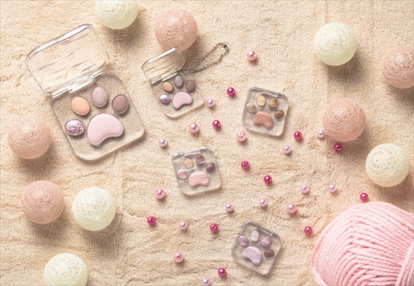 ガチャになった肉球パレット