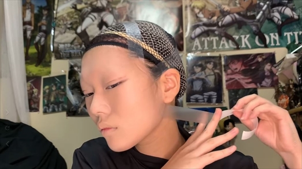 『鬼灯の冷徹』白澤様のコスプレメイク動画