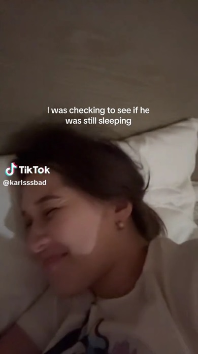 起きていた赤ちゃん