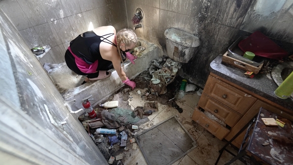 汚部屋 ルームクリーニング