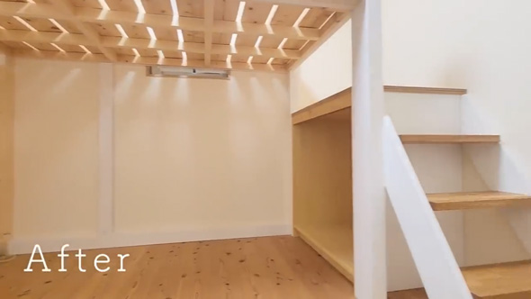 主婦 手作り ロフトベッド 汚部屋 脱出 DIY 母ちゃん