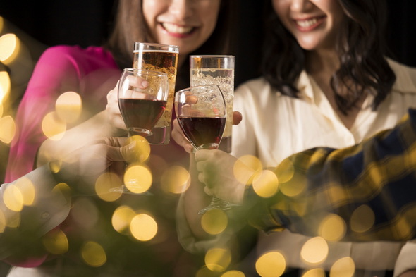 西尾一男とピザを囲むクリスマス会