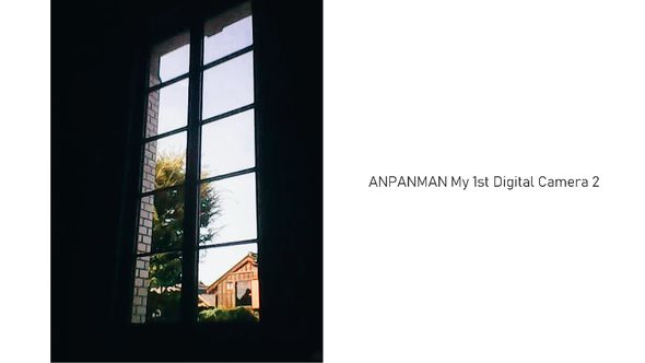 「アンパンマン はじめてデジカメ2」で撮影した窓から見える景色の写真