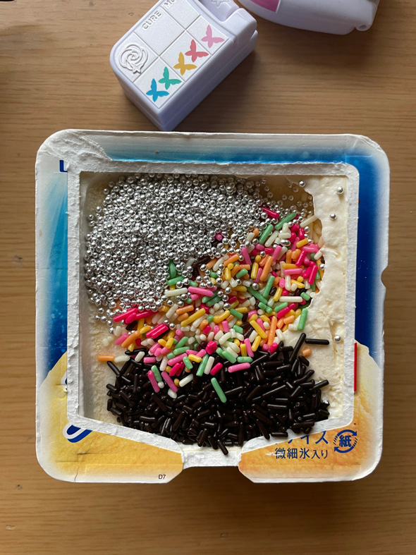 大人 アイス 爽 トッピング アラザン チョコ スプレー