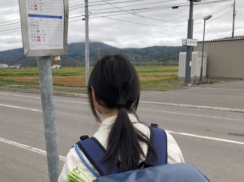 農業高校生の帰省風景