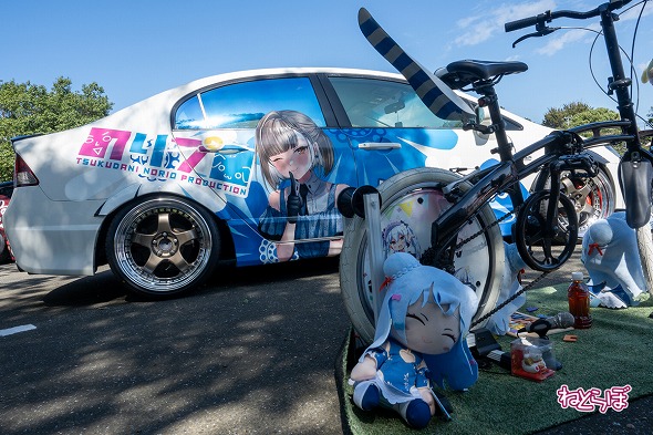 湊あくあ×フェアレディZの存在感……！ 痛車イベント「天下無双