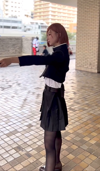 釘崎野薔薇のコスプレ