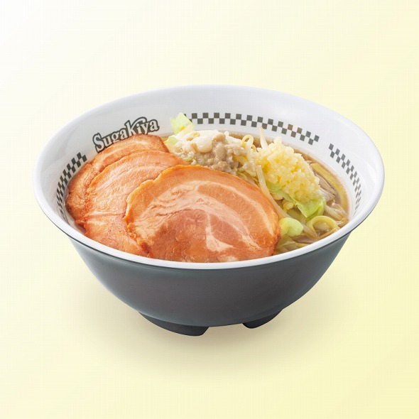 スガ・ジローラーメン・肉マシ（チャーシュー3枚）