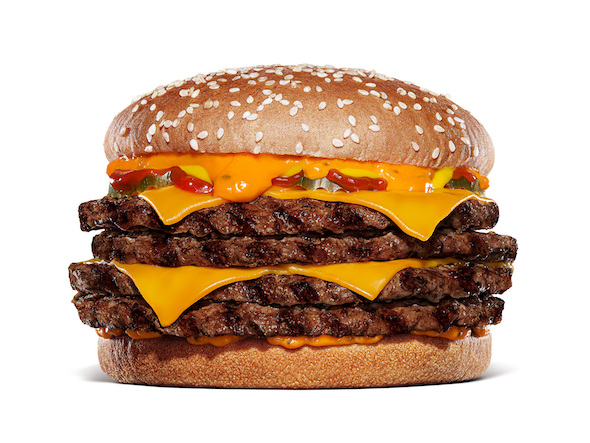 バーガーキング 食べ放題 ワンパウンダー にんにく・ガーリック