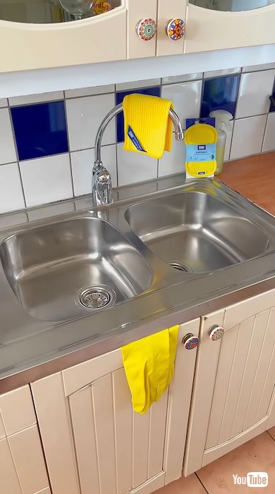 女王のシンク掃除