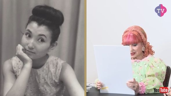 富士額のおでこ