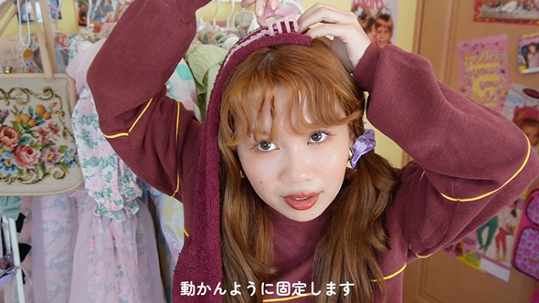 簡単かわいくるくるヘアの作り方