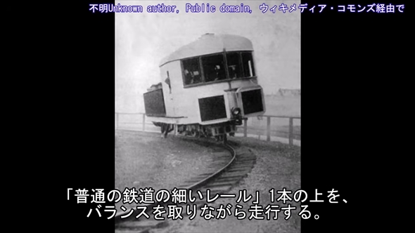 ジャイロモノレールをプラレールで再現