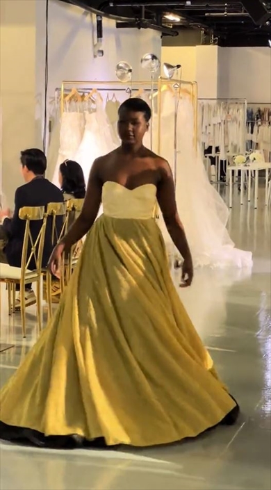 トランスフォームするドレスがすてき