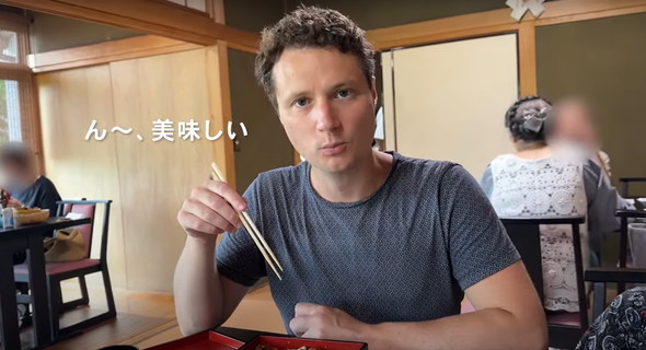 フランス人夫にうな重を食べさせてみた