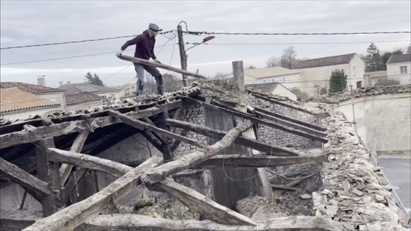 ボロボロの農家の家をオシャレにリノベーション