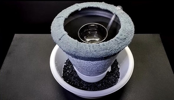 100均でDIYしたメダカ鉢がすごい