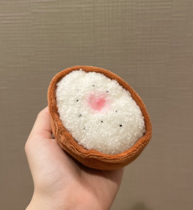 ご飯のぬいぐるみ