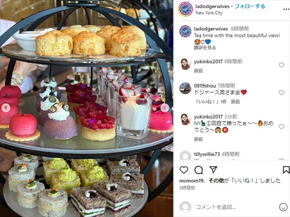 ドジャース夫人会の集合ショット