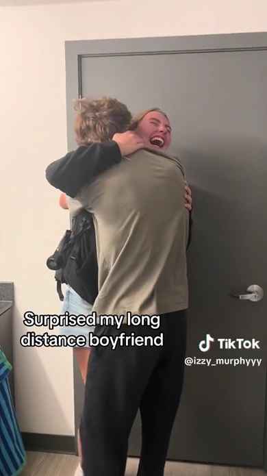 サプライズ訪問