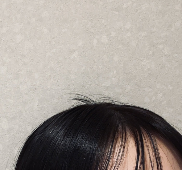 チキンラーメンのひよこちゃんみたいにされた髪形