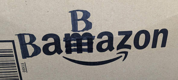 Amazon 実母 荷物 ダンボール BaBazon mamazon