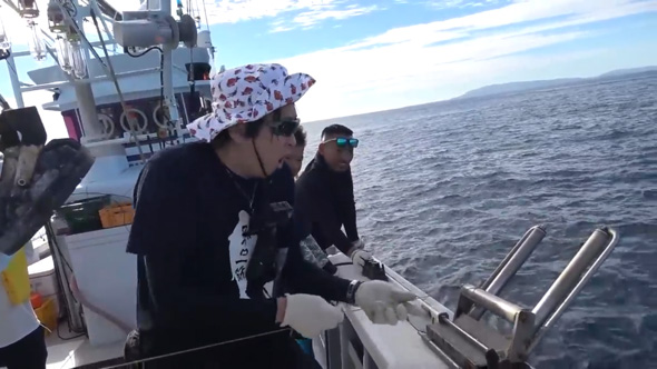 青森県 大間  巨大 マグロ 一本釣り 体験 漁師の船 解体 きまぐれクック