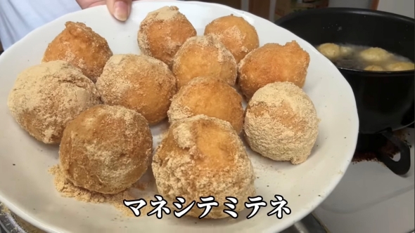 豆腐ドーナツ完成