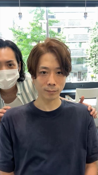 全てお任せで大変身