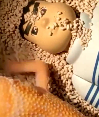 ジャイアンを助けるレオパードゲッコー